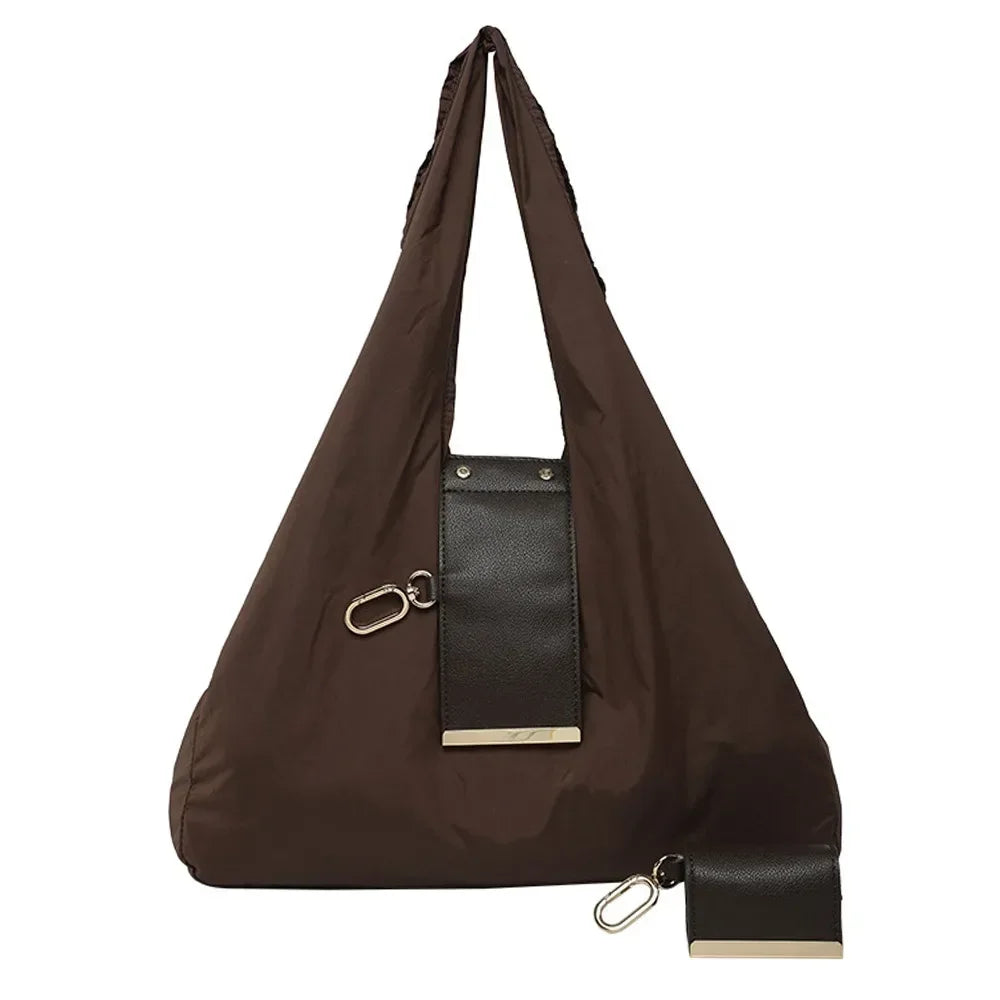 Składana torba na zakupy wielokrotnego użytku z brelokiem